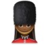 Woman Guard: Medium-dark Skin Tone Emoji Copy Paste ― 💂🏾‍♀ - lg