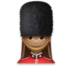 Woman Guard: Medium Skin Tone Emoji Copy Paste ― 💂🏽‍♀ - lg