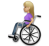 Woman In Manual Wheelchair: Medium-light Skin Tone Emoji Copy Paste ― 👩🏼‍🦽 - lg
