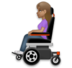 Woman In Motorized Wheelchair: Medium Skin Tone Emoji Copy Paste ― 👩🏽‍🦼 - lg
