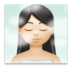 Woman In Steamy Room: Light Skin Tone Emoji Copy Paste ― 🧖🏻‍♀ - lg