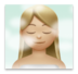 Woman In Steamy Room: Medium-light Skin Tone Emoji Copy Paste ― 🧖🏼‍♀ - lg