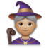 Woman Mage: Medium-light Skin Tone Emoji Copy Paste ― 🧙🏼‍♀ - lg