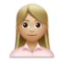 Woman Office Worker: Medium-light Skin Tone Emoji Copy Paste ― 👩🏼‍💼 - lg