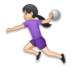 Woman Playing Handball: Light Skin Tone Emoji Copy Paste ― 🤾🏻‍♀ - lg
