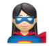 Woman Superhero: Light Skin Tone Emoji Copy Paste ― 🦸🏻‍♀ - lg