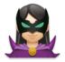 Woman Supervillain: Light Skin Tone Emoji Copy Paste ― 🦹🏻‍♀ - lg