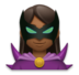 Woman Supervillain: Medium-dark Skin Tone Emoji Copy Paste ― 🦹🏾‍♀ - lg
