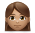 Woman: Medium Skin Tone Emoji Copy Paste ― 👩🏽 - lg