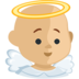 Baby Angel: Medium-light Skin Tone Emoji Copy Paste ― 👼🏼 - messenger