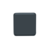 Black Medium-small Square Emoji Copy Paste ― ◾ - messenger