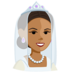 Person With Veil: Medium Skin Tone Emoji Copy Paste ― 👰🏽 - messenger