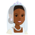 Person With Veil: Medium-dark Skin Tone Emoji Copy Paste ― 👰🏾 - messenger