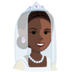 Person With Veil: Dark Skin Tone Emoji Copy Paste ― 👰🏿 - messenger