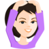 Person Gesturing OK: Light Skin Tone Emoji Copy Paste ― 🙆🏻 - messenger
