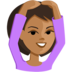 Person Gesturing OK: Medium Skin Tone Emoji Copy Paste ― 🙆🏽 - messenger