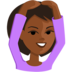 Person Gesturing OK: Medium-dark Skin Tone Emoji Copy Paste ― 🙆🏾 - messenger