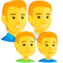 Family: Man, Man, Boy, Boy Emoji Copy Paste ― 👨‍👨‍👦‍👦 - messenger