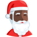 Santa Claus: Dark Skin Tone Emoji Copy Paste ― 🎅🏿 - messenger