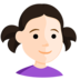 Girl: Light Skin Tone Emoji Copy Paste ― 👧🏻 - messenger
