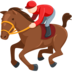 Horse Racing: Light Skin Tone Emoji Copy Paste ― 🏇🏻 - messenger
