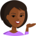 Person Tipping Hand: Medium-dark Skin Tone Emoji Copy Paste ― 💁🏾 - messenger