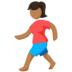 Person Walking: Medium Skin Tone Emoji Copy Paste ― 🚶🏽 - messenger