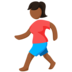 Person Walking: Medium-dark Skin Tone Emoji Copy Paste ― 🚶🏾 - messenger