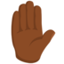 Raised Hand: Medium-dark Skin Tone Emoji Copy Paste ― ✋🏾 - messenger