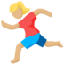 Person Running: Medium-light Skin Tone Emoji Copy Paste ― 🏃🏼 - messenger