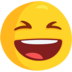 Grinning Squinting Face Emoji Copy Paste ― 😆 - messenger