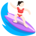 Person Surfing: Light Skin Tone Emoji Copy Paste ― 🏄🏻 - messenger