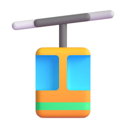 Aerial Tramway Emoji Copy Paste ― 🚡 - microsoft-teams-gifs