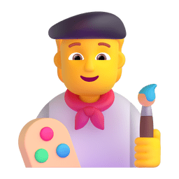 Artist Emoji Copy Paste ― 🧑‍🎨 - microsoft-teams-gifs