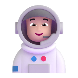 Astronaut: Light Skin Tone Emoji Copy Paste ― 🧑🏻‍🚀 - microsoft-teams-gifs