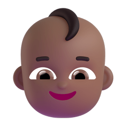 Baby: Medium-dark Skin Tone Emoji Copy Paste ― 👶🏾 - microsoft-teams-gifs
