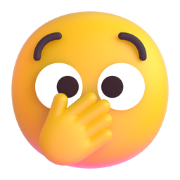 Face With Open Eyes And Hand Over Mouth Emoji Copy Paste ― 🫢 - microsoft-teams-gifs