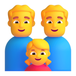 Family: Man, Man, Girl Emoji Copy Paste ― 👨‍👨‍👧 - microsoft-teams-gifs