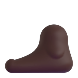 Foot: Dark Skin Tone Emoji Copy Paste ― 🦶🏿 - microsoft-teams-gifs