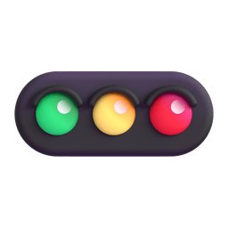 Horizontal Traffic Light Emoji Copy Paste ― 🚥 - microsoft-teams-gifs