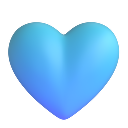 Light Blue Heart Emoji Copy Paste ― 🩵 - microsoft-teams-gifs