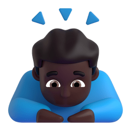 Man Bowing: Dark Skin Tone Emoji Copy Paste ― 🙇🏿‍♂ - microsoft-teams-gifs