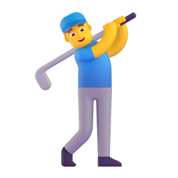 Man Golfing Emoji Copy Paste ― 🏌️‍♂️ - microsoft-teams-gifs
