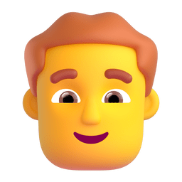 Man: Red Hair Emoji Copy Paste ― 👨‍🦰 - microsoft-teams-gifs