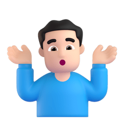 Man Shrugging: Light Skin Tone Emoji Copy Paste ― 🤷🏻‍♂ - microsoft-teams-gifs
