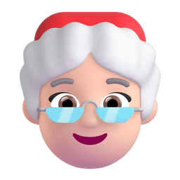 Mrs. Claus: Light Skin Tone Emoji Copy Paste ― 🤶🏻 - microsoft-teams-gifs