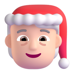 Mx Claus: Light Skin Tone Emoji Copy Paste ― 🧑🏻‍🎄 - microsoft-teams-gifs