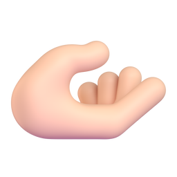Palm Up Hand: Light Skin Tone Emoji Copy Paste ― 🫴🏻 - microsoft-teams-gifs
