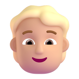Person: Medium-light Skin Tone, Blond Hair Emoji Copy Paste ― 👱🏼 - microsoft-teams-gifs