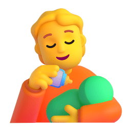 Person Feeding Baby Emoji Copy Paste ― 🧑‍🍼 - microsoft-teams-gifs